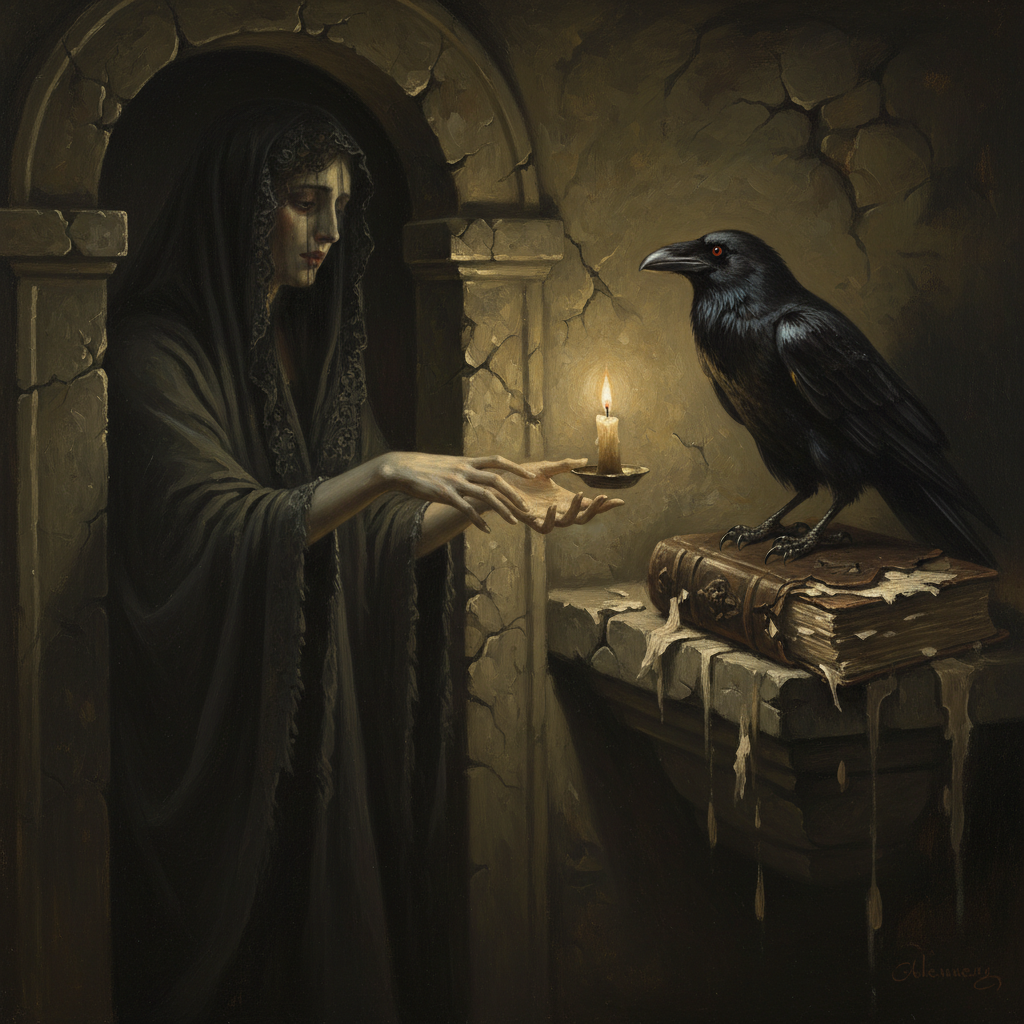 The Entombed Intellect's Awakening by Edgar Allan Poe