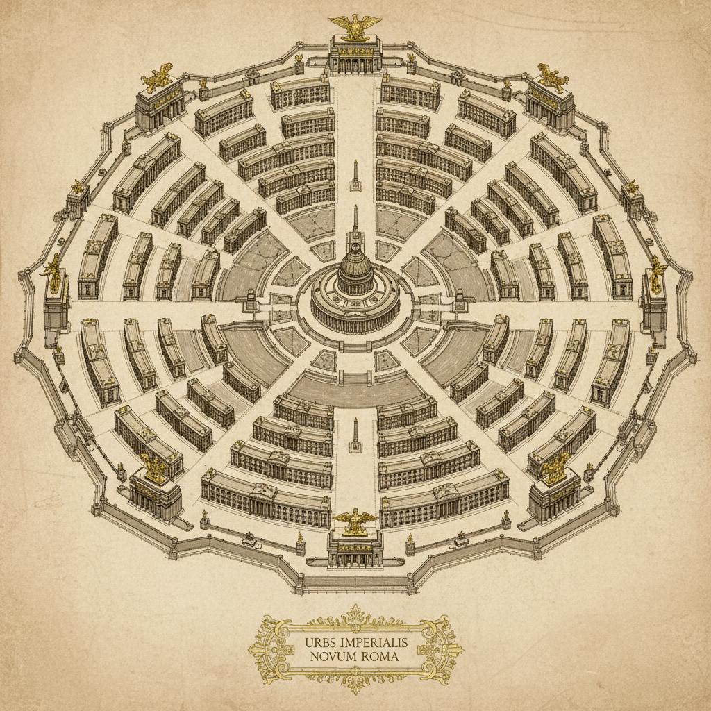 Urbs Imperialis Novum Roma by Napoleon Bonaparte
