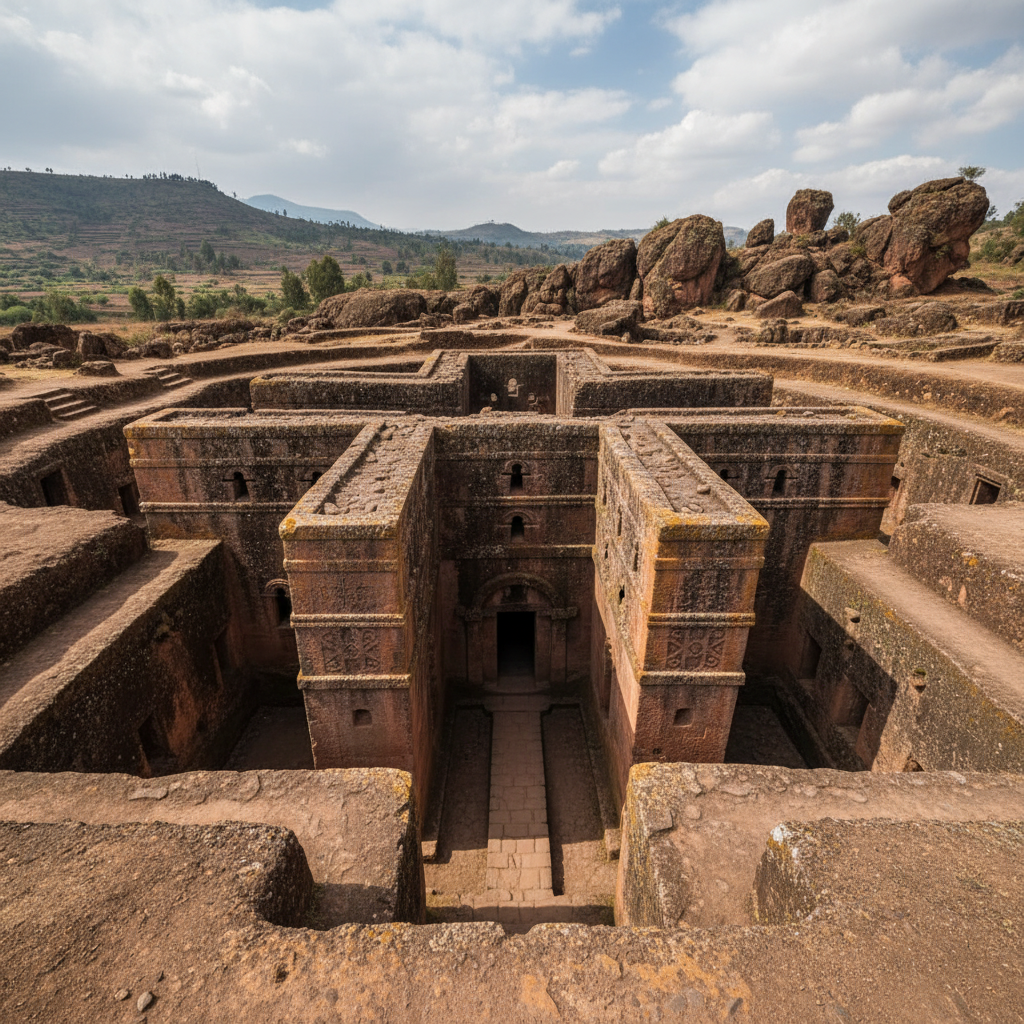 The Crypt of the Unseen Form by King Lalibela