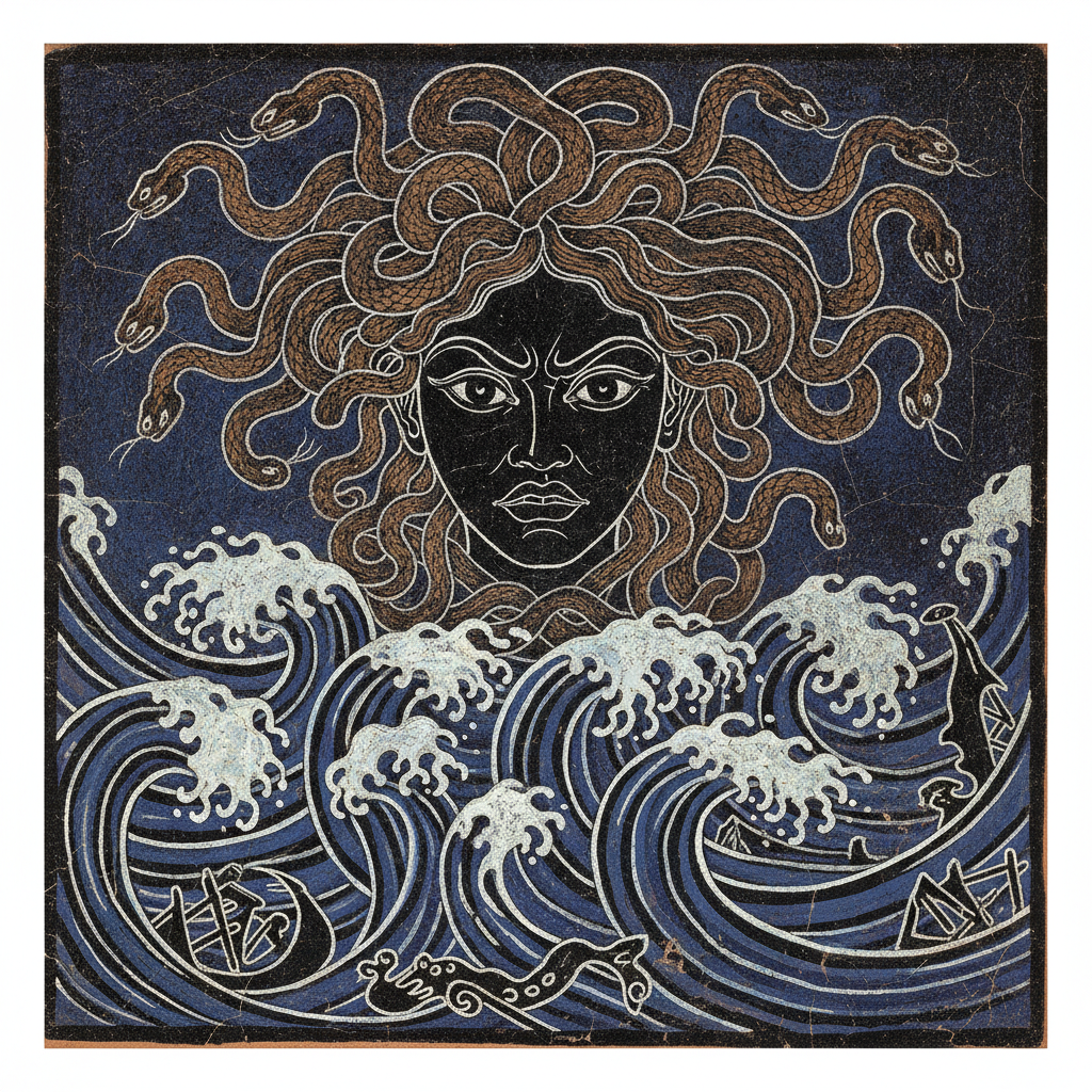 Wrath of the Abyssal Gorgon by Poseidon