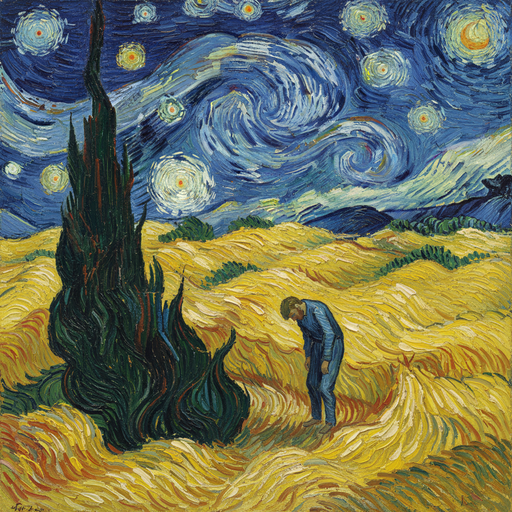 The Starry Solitude by Vincent van Gogh