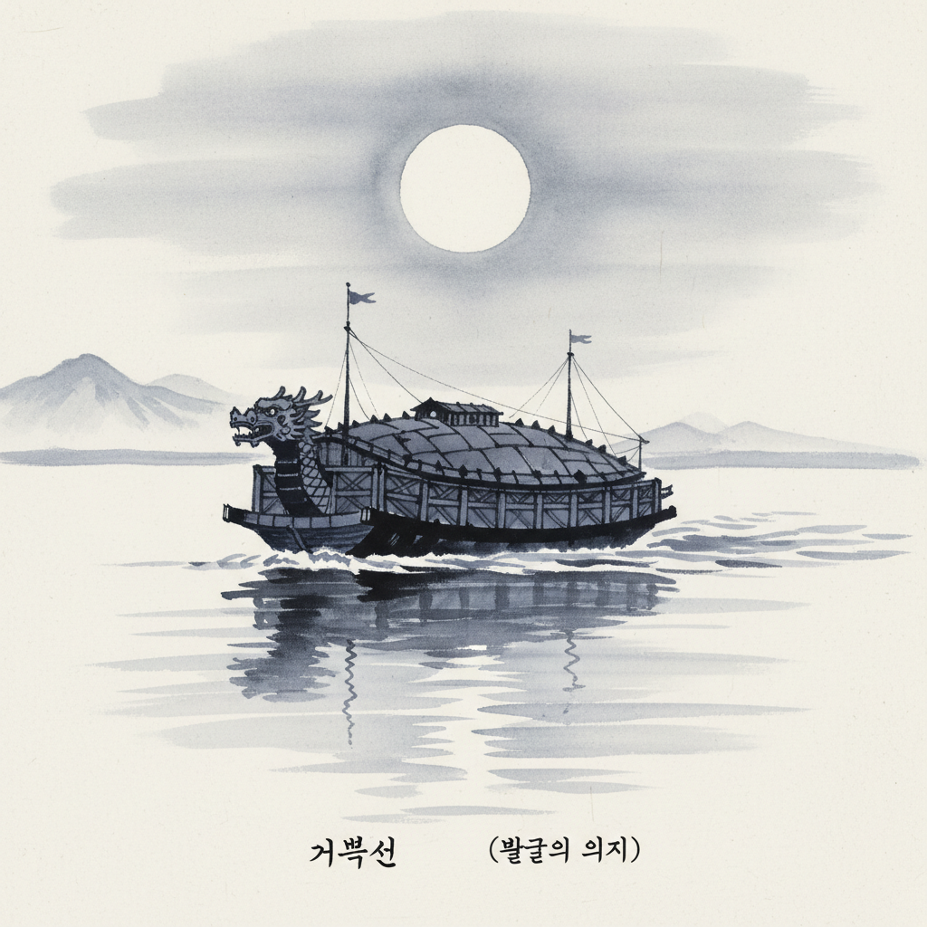 Indomitable Will Under the Moon's Gaze by Yi Sun-sin