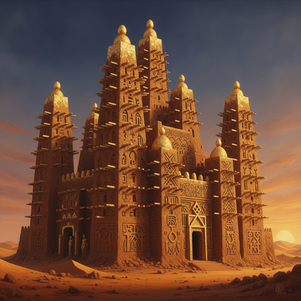 Dome of the Celestial Oasis by Mansa Musa