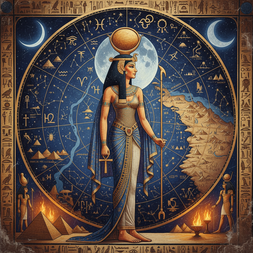 The Celestial Compass of Isis by Cleopatra
