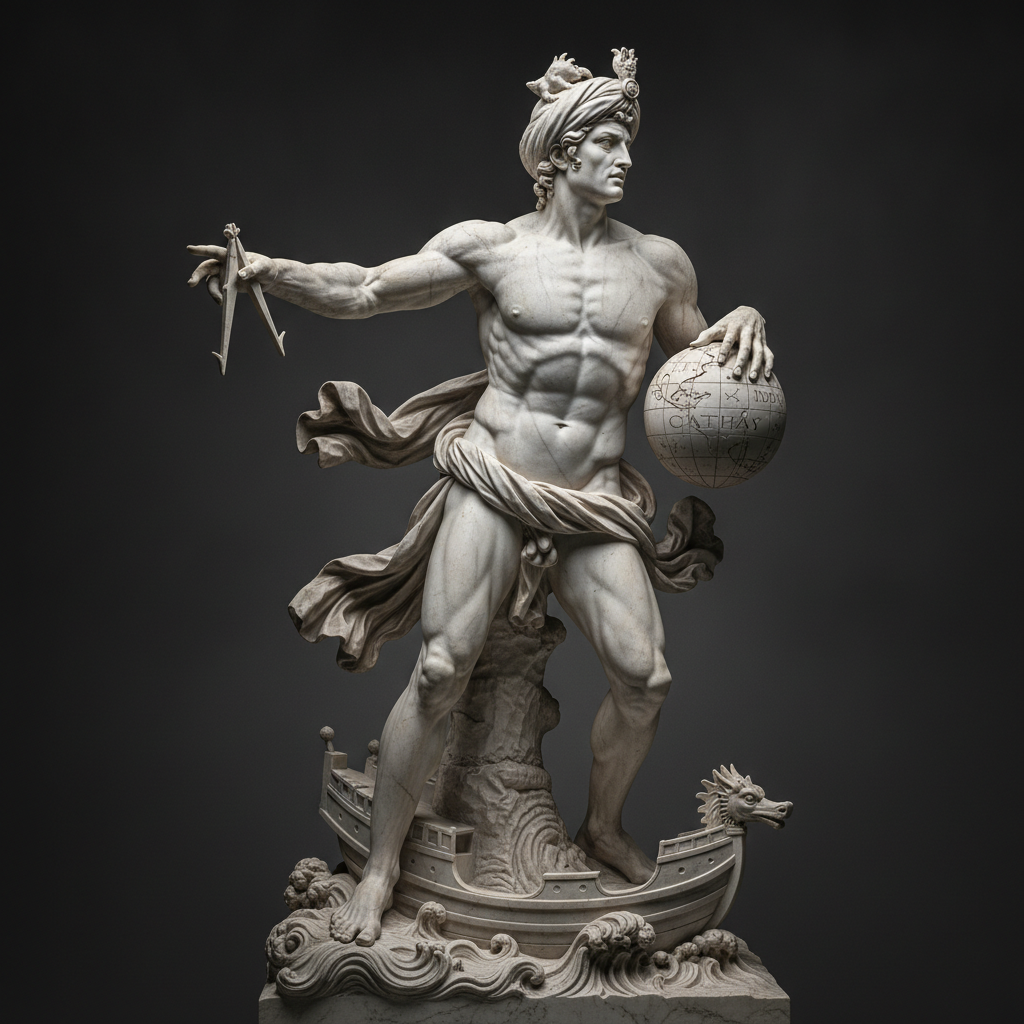 The Venetian Titan Freed from the Carrara Vein by Michelangelo