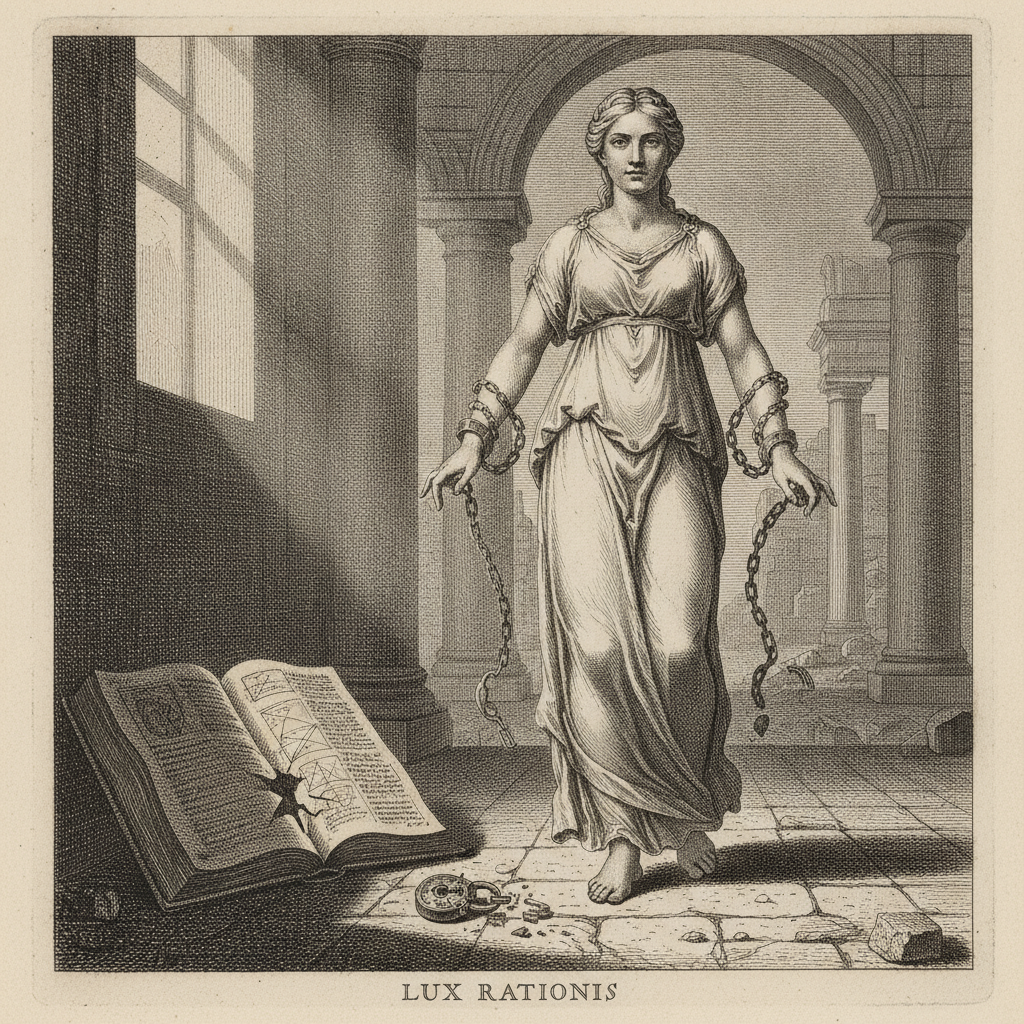 The Light of Reason Unchained by Mary Wollstonecraft