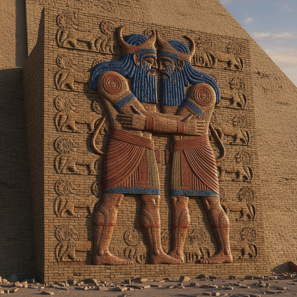 The Imprint of Friendship: Baked in Time by Gilgamesh