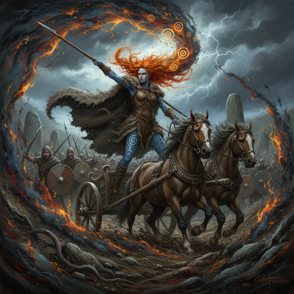 The Spiraling Oath of Vengeance by Boudicca