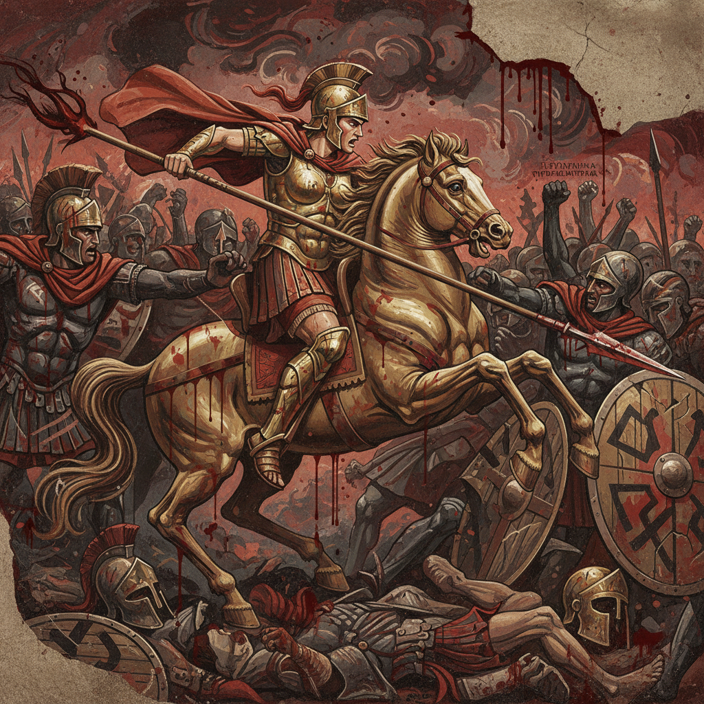 Bronze and Blood: The Fury Unbound by Ares