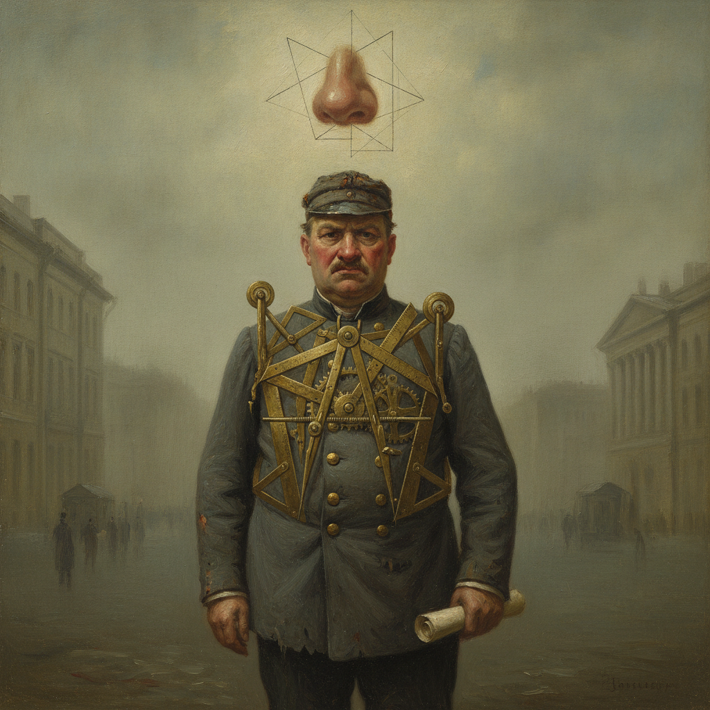 The Bureaucrat's Exact Proportions of Despair by Nikolai Gogol