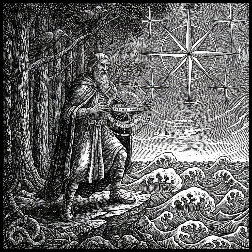 The Navigator of the Briar-Rimmed World by Brothers Grimm