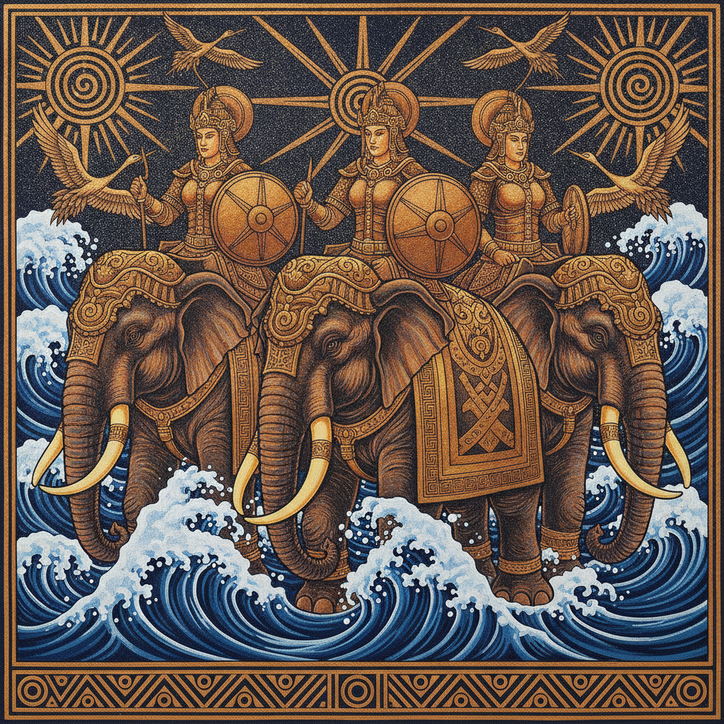 Tide of the Bronze Drum by Trưng Sisters