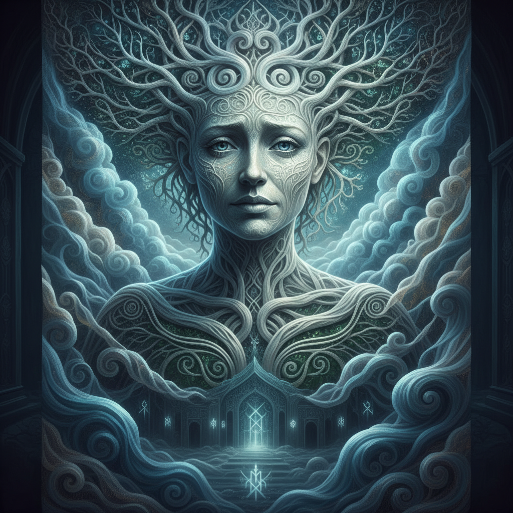 Fensalir's Veil: A Mother's Sight by Frigg