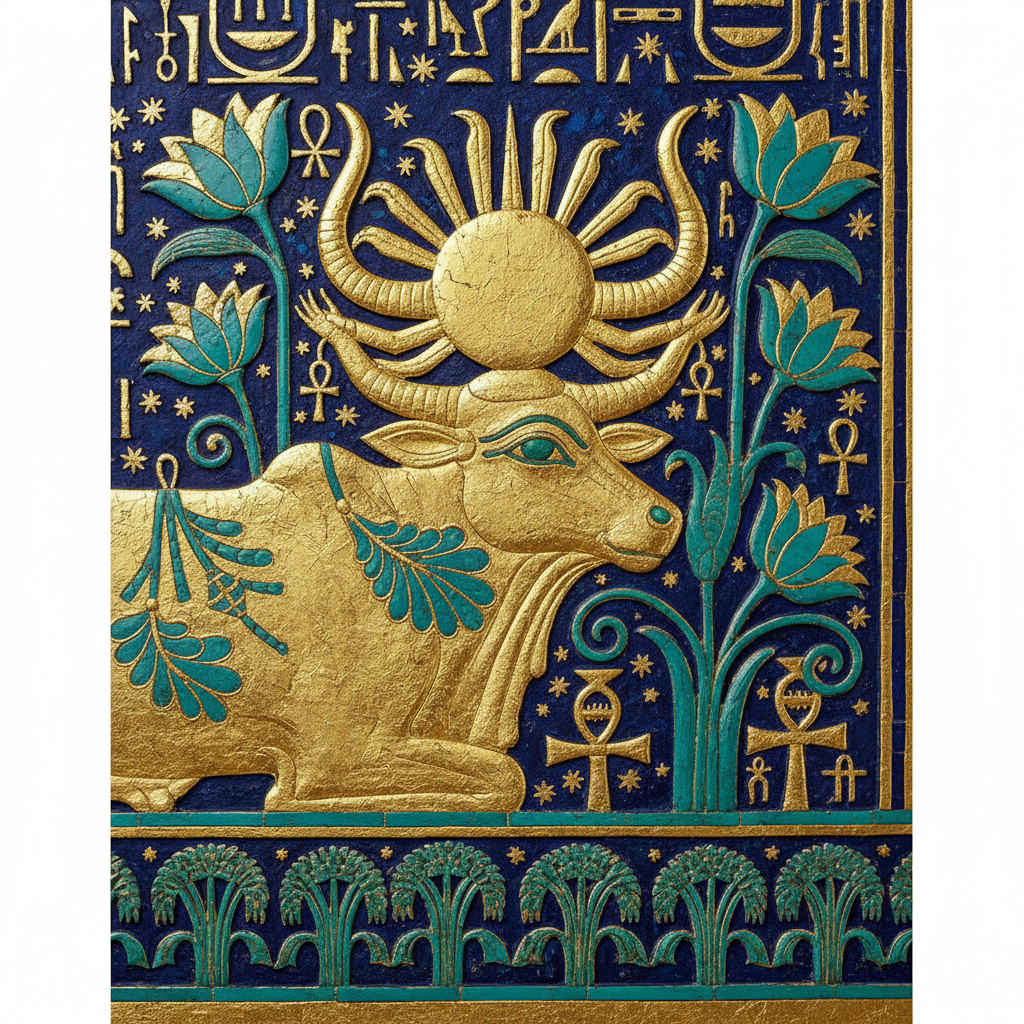 Aten's Golden Embrace by the Lady of Turquoise by Hathor