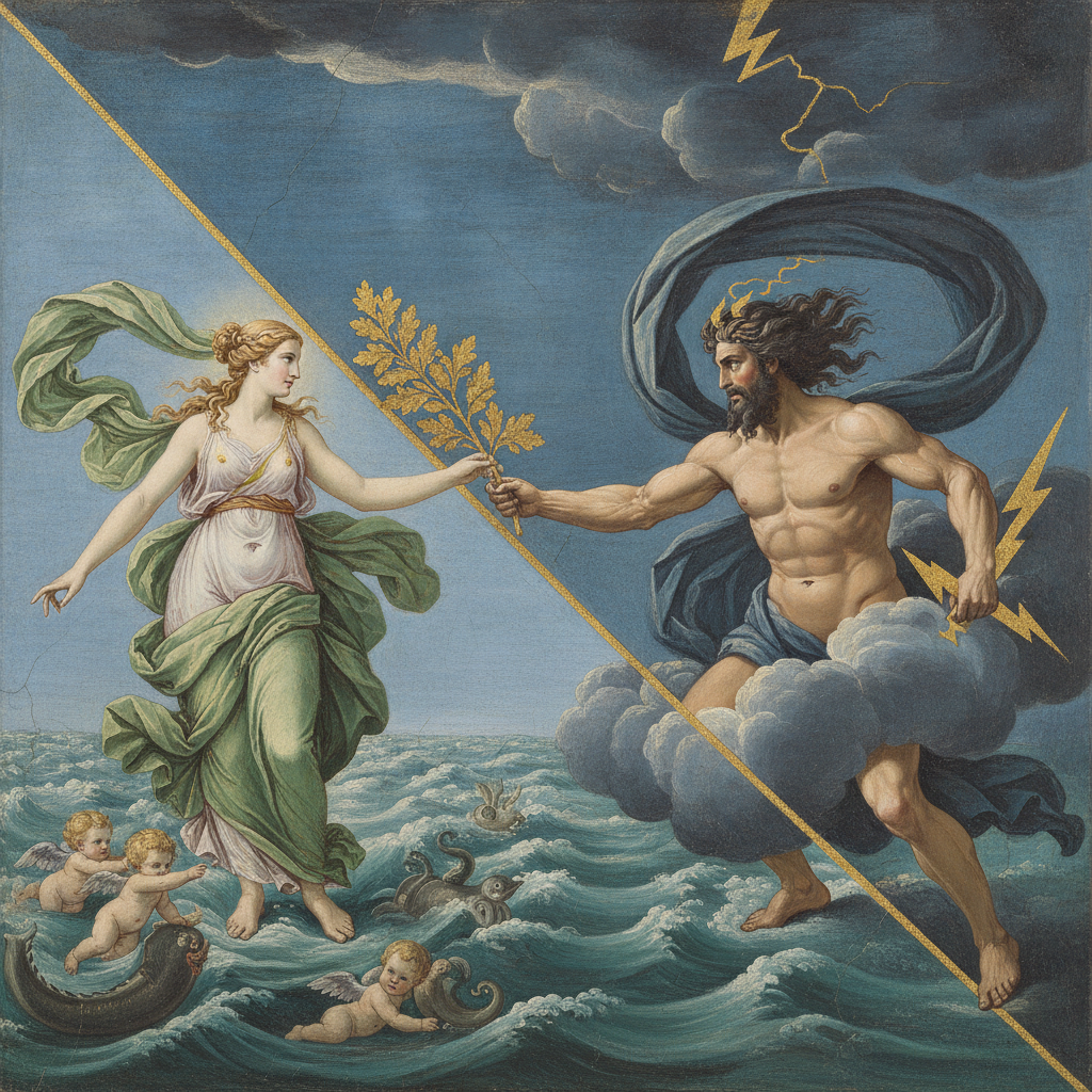 The Thunderer's Soft Surrender by Aphrodite