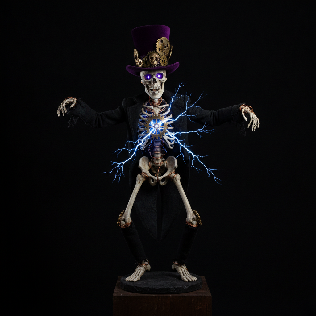 Le Courant Gede: The Galvanic Grand Guignol by Baron Samedi
