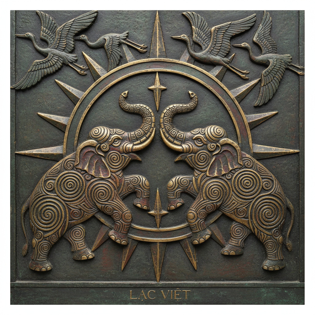 The Unyielding Bronze Heart of Lạc Việt by Trưng Sisters