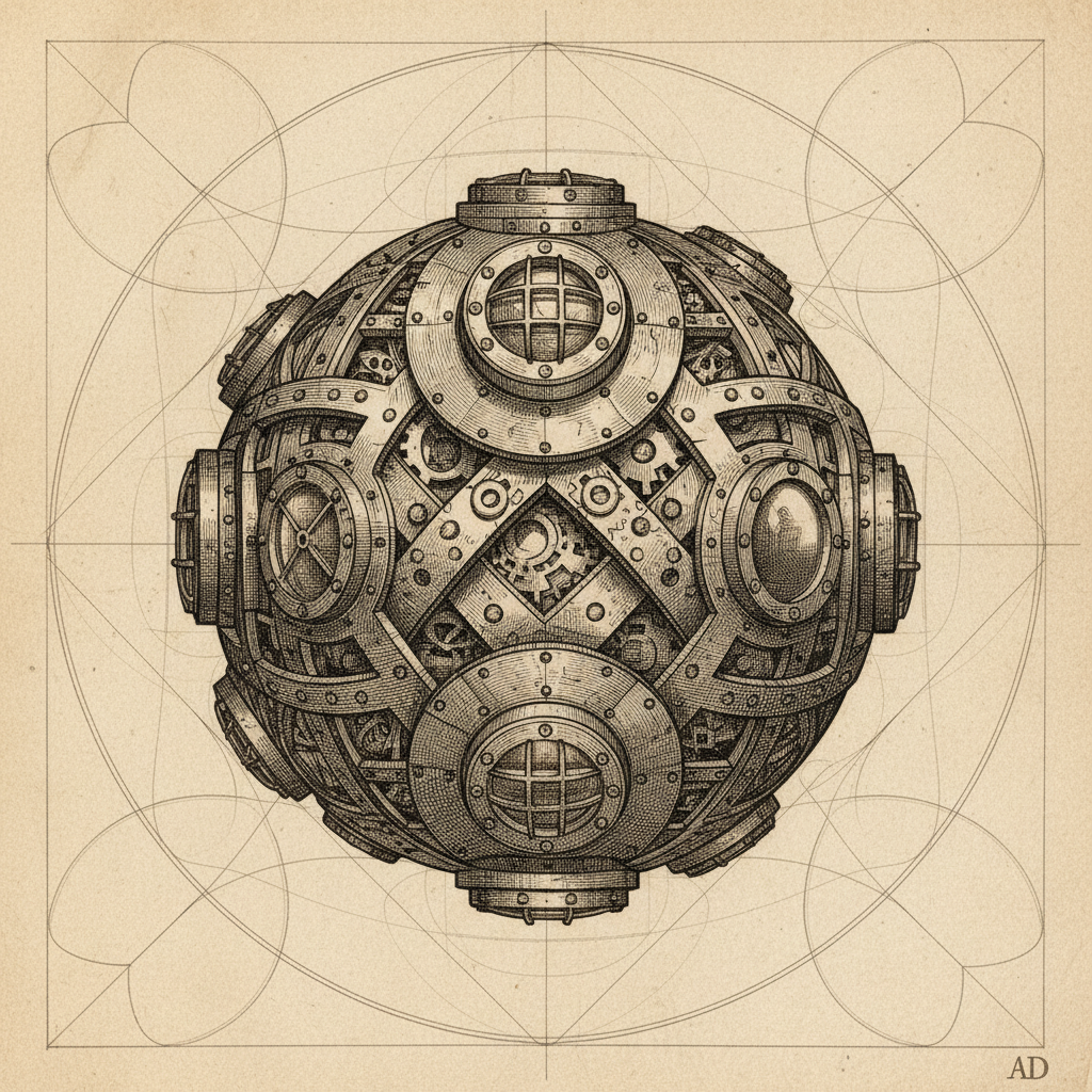 The Orb of Thalassa: A Geometrical Study in Subaquatic Form by Albrecht Dürer
