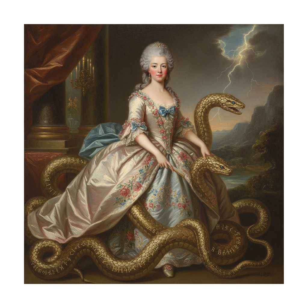 The Queen's Collapsing Smile by Loki