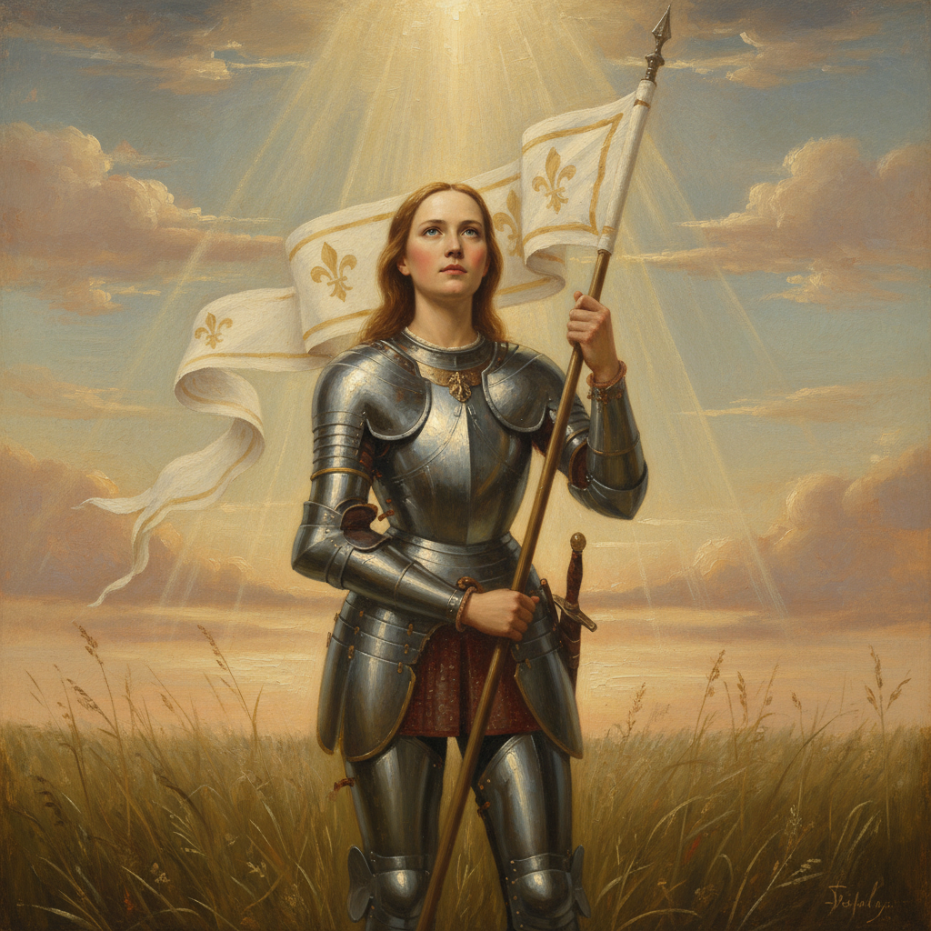 The Still Voice Amidst the Tumult by Joan of Arc
