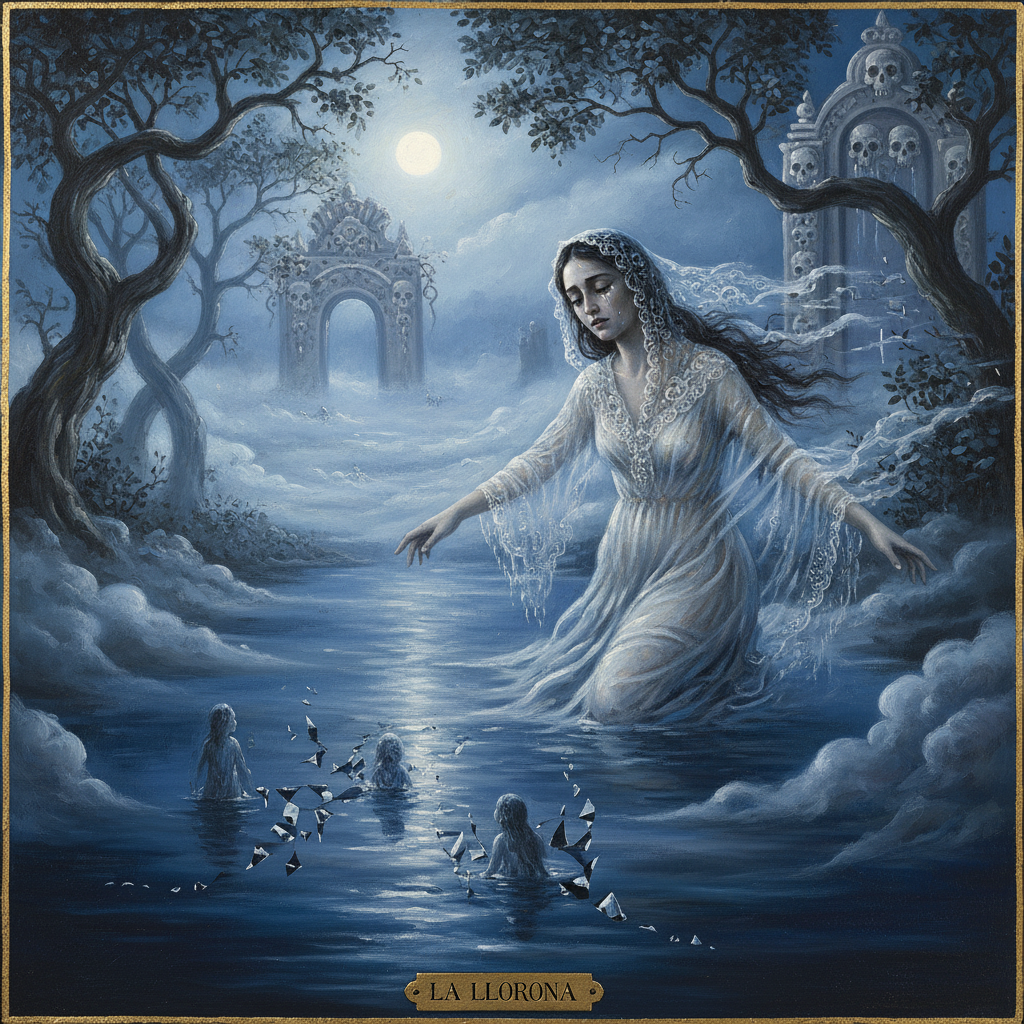 El Velo de Plata y Lágrimas by La Llorona