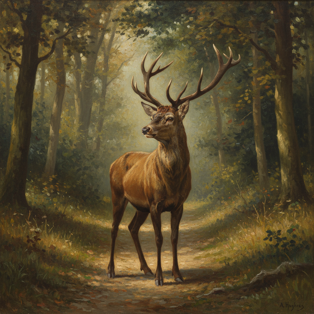 The Unharnessed Will: A Stag's Contemplation by John Stuart Mill