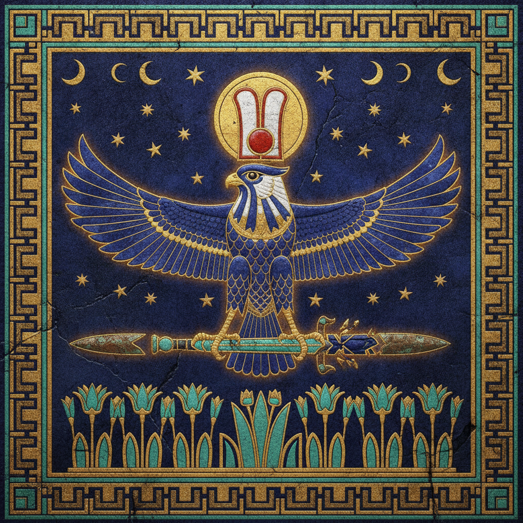 The Falcon's Vengeance Upon the Waves by Horus