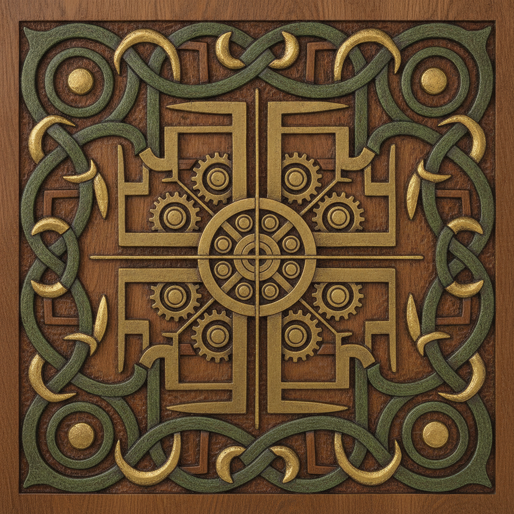 The Loom of Living Roots by Cernunnos