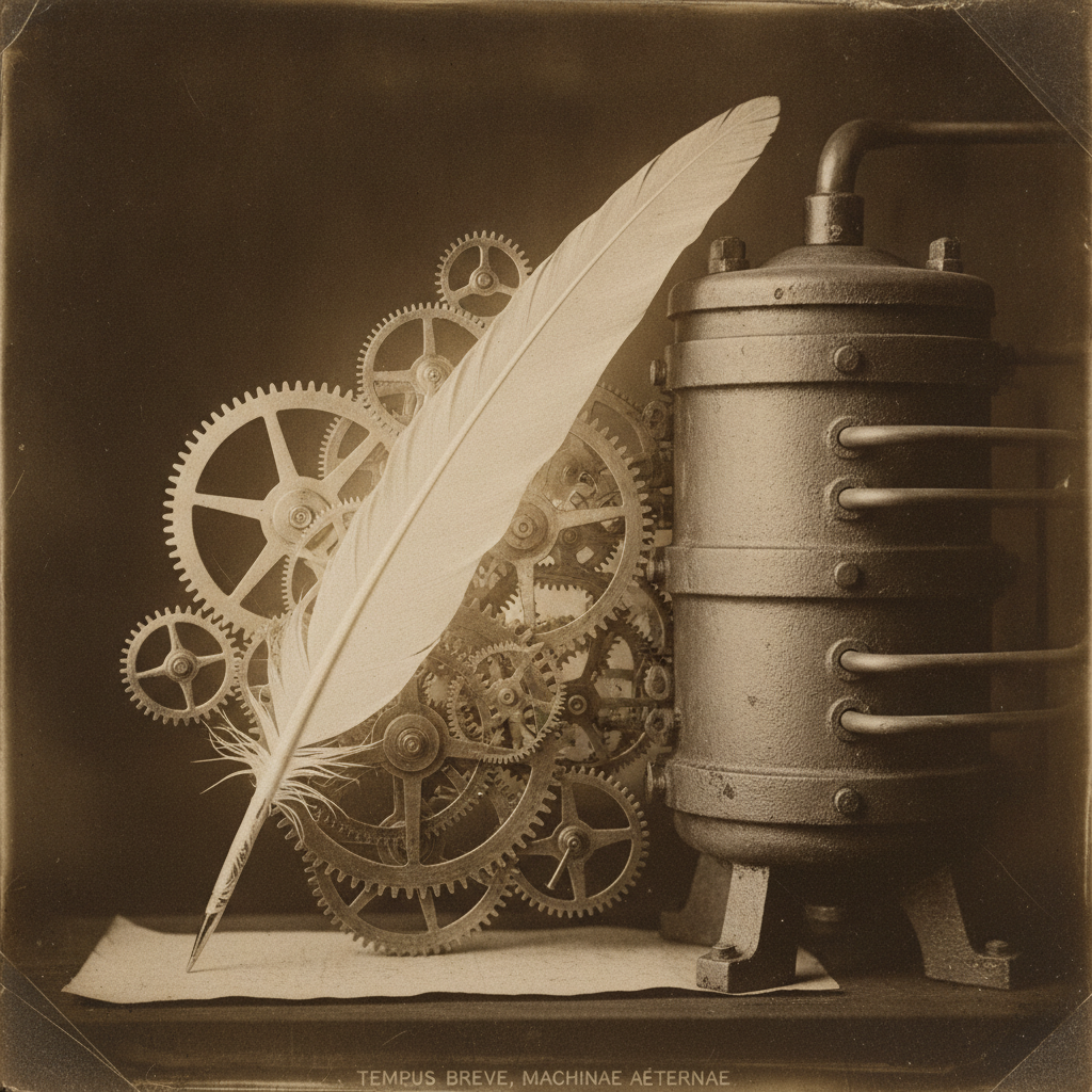 The Piston and the Plumet by Emily Dickinson