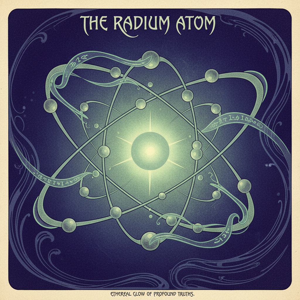 The Radium Atom: Ethereal Glow of Profound Truths by Marie Curie