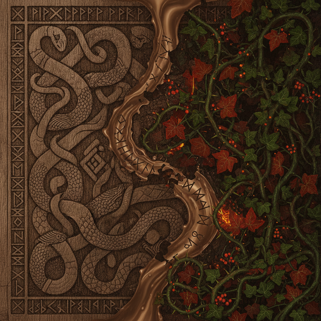 The Severed Veil of Wood and Wine by Loki