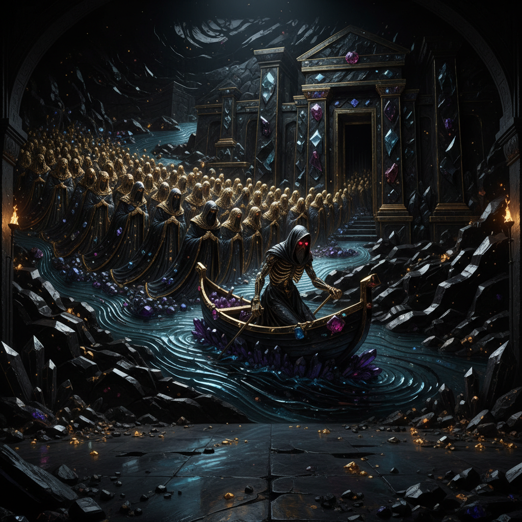 Plouton's Golden Embrace by Hades