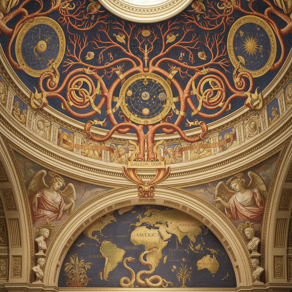 Anatomia Mundi Nova: The Celestial Balance of Man and Earth by Galen