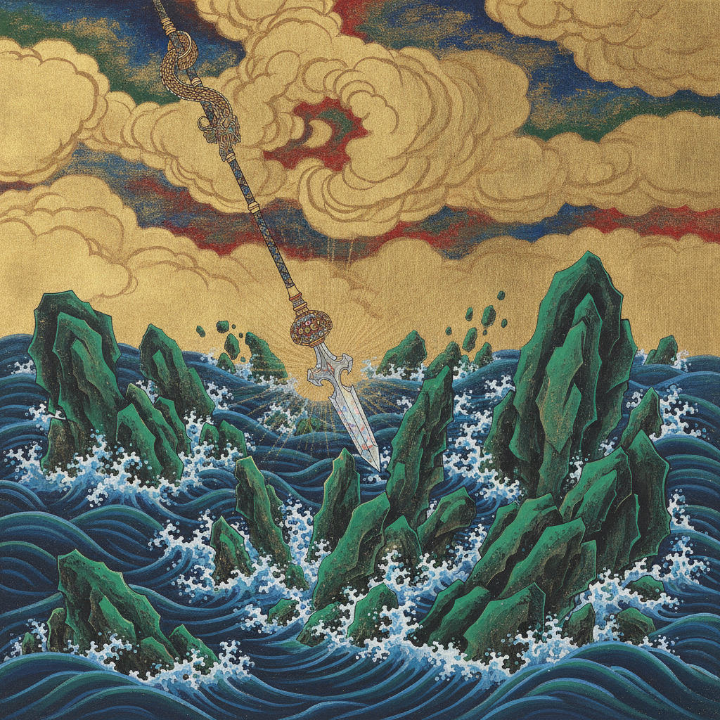 Spear-Churned Sovereignty of the Eight Realms by Izanagi