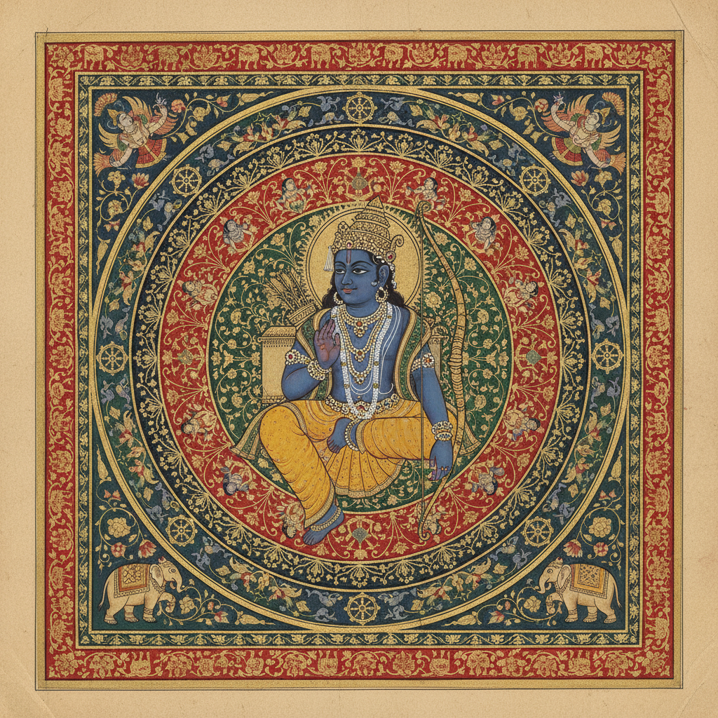 The Celestial Symmetry of Dharma by Rama