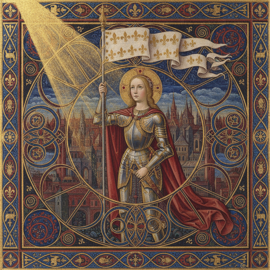 The Golden Lilies of Heaven by Joan of Arc