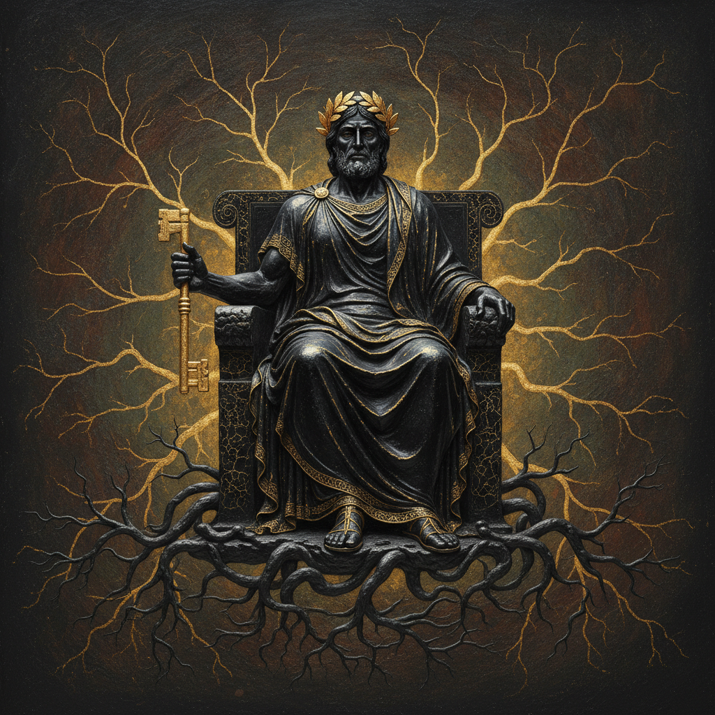 The Silent Forge Beneath the Roots by Hades