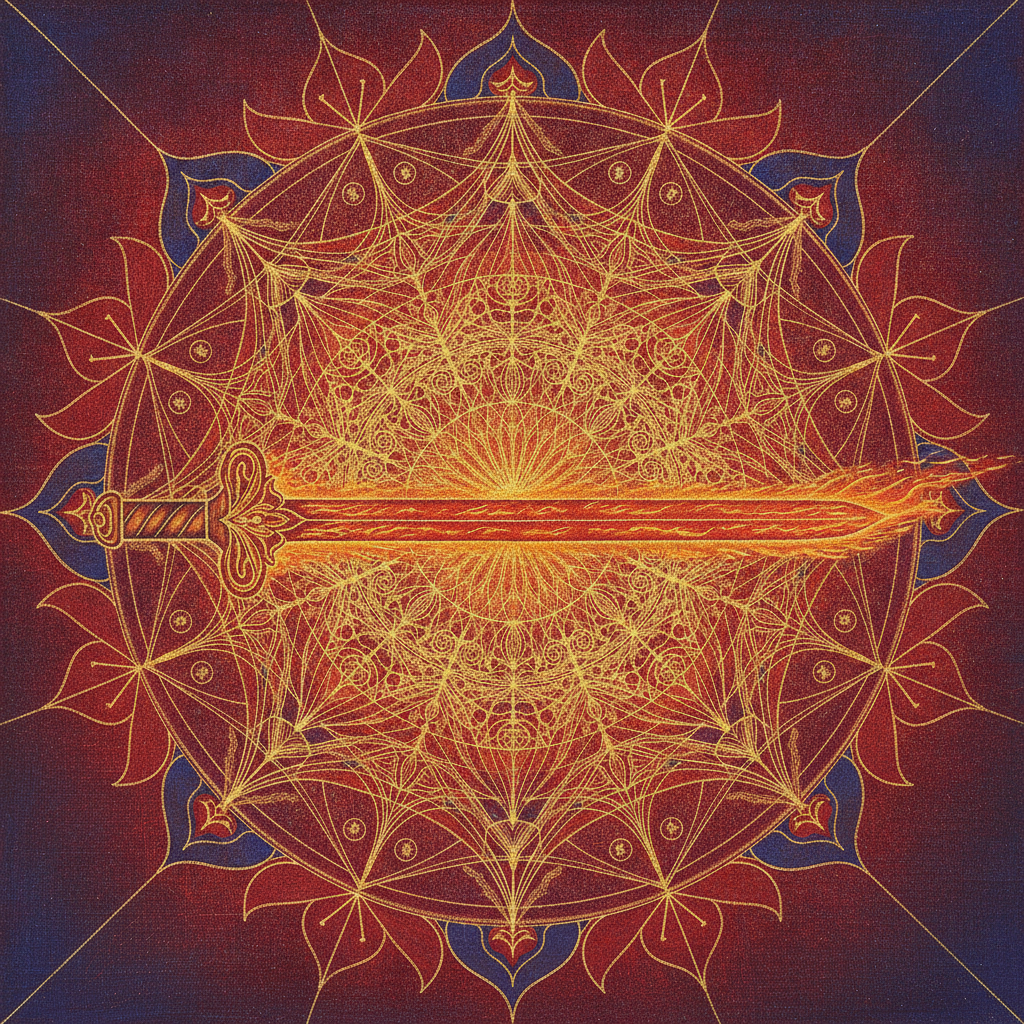 The Infinite Sabre of Namagiri by Srinivasa Ramanujan