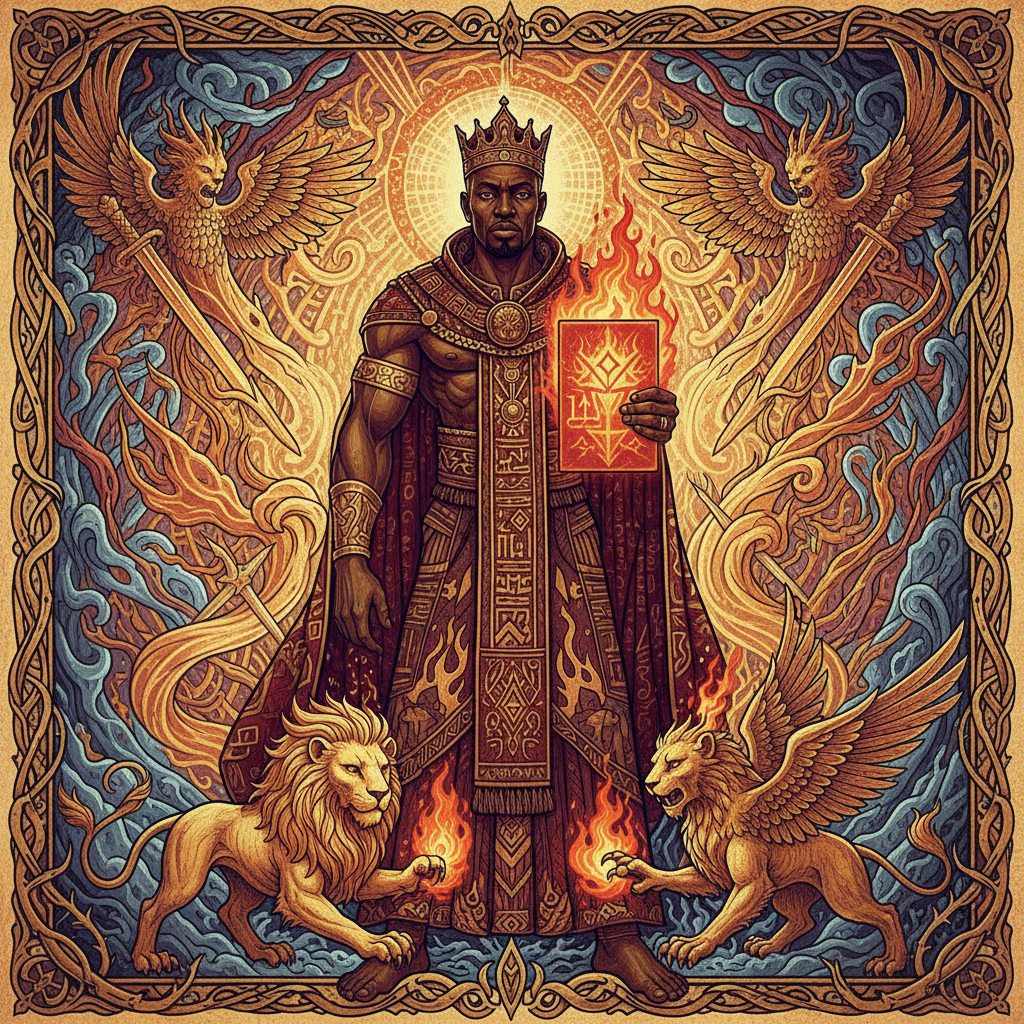 The Infinite Law of Alooma, Etched in Fire and Gold by William Blake