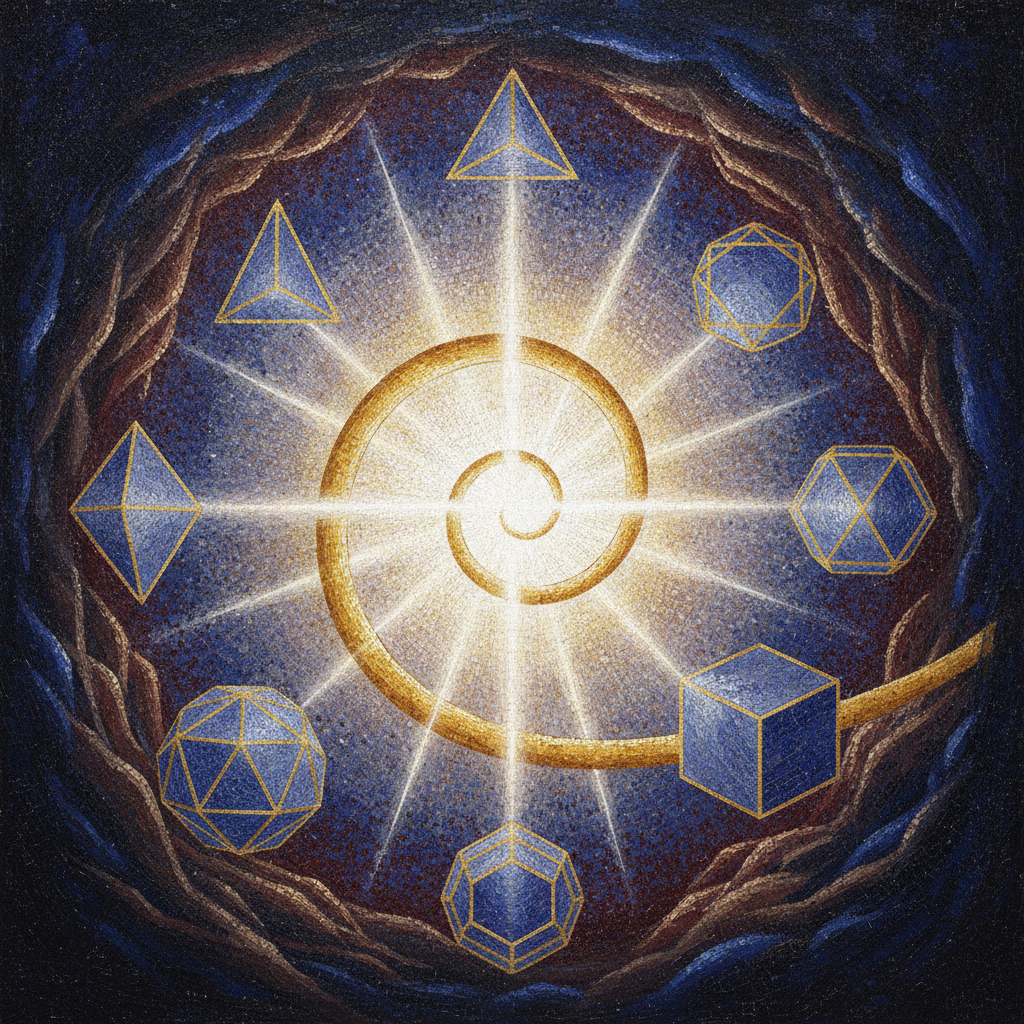 The Geometer's Ascent from the Cave by Plato