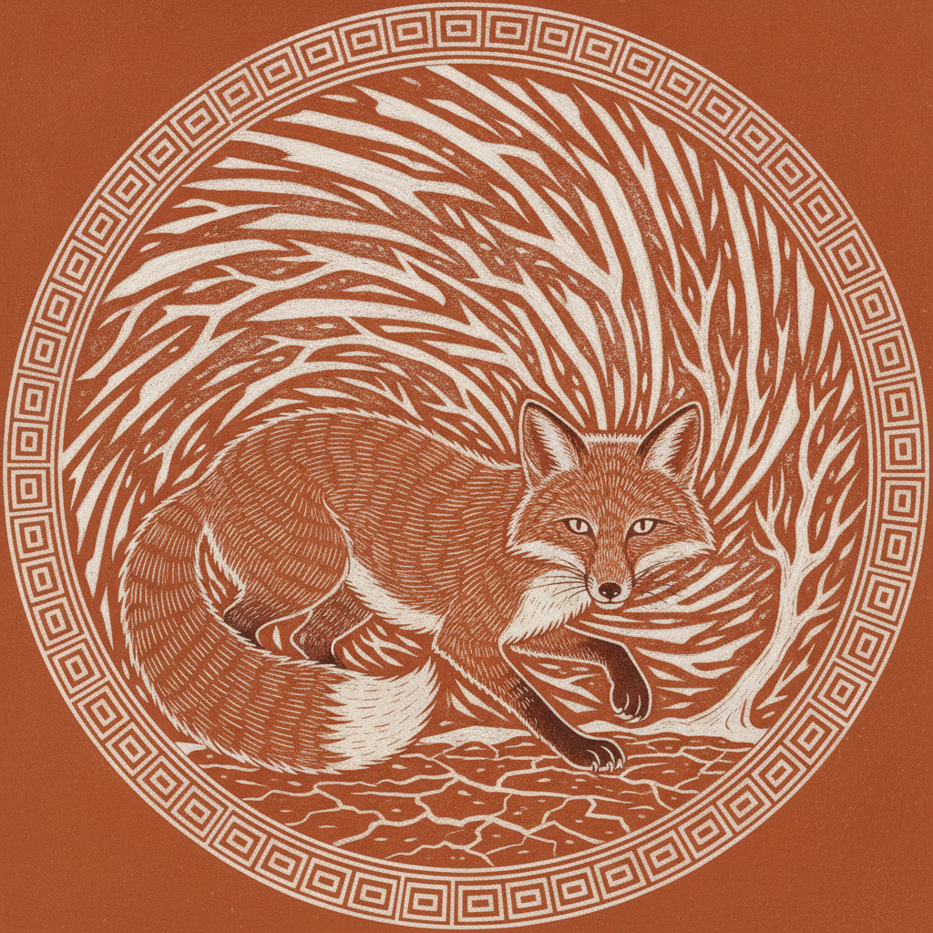 The Fox Who Outwitted the Blizzard by Aesop