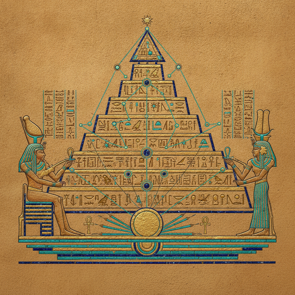 Ascent of the Golden Horizon by Imhotep