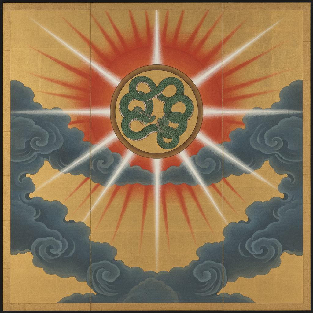 Dawn upon the Serpent’s Shield by Amaterasu