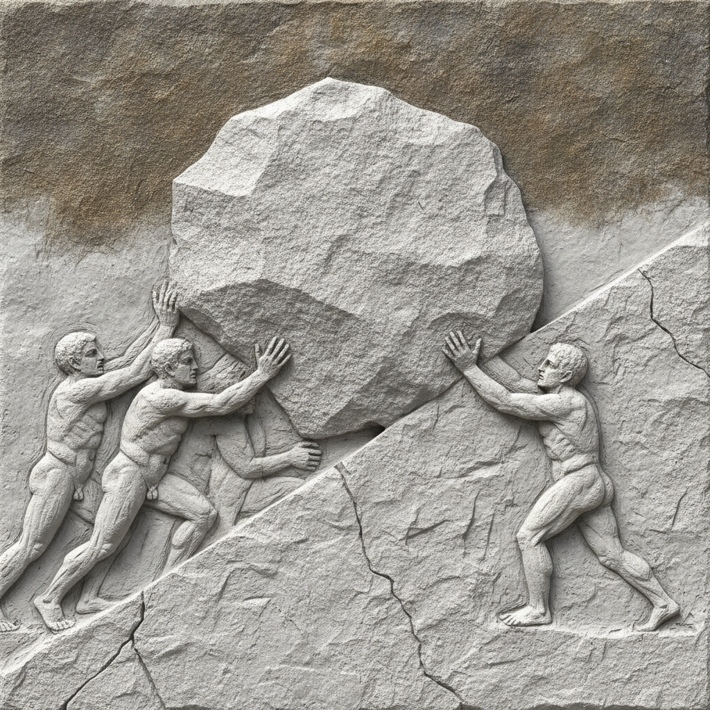 The Granite Pulse of Ephyra by Sisyphus