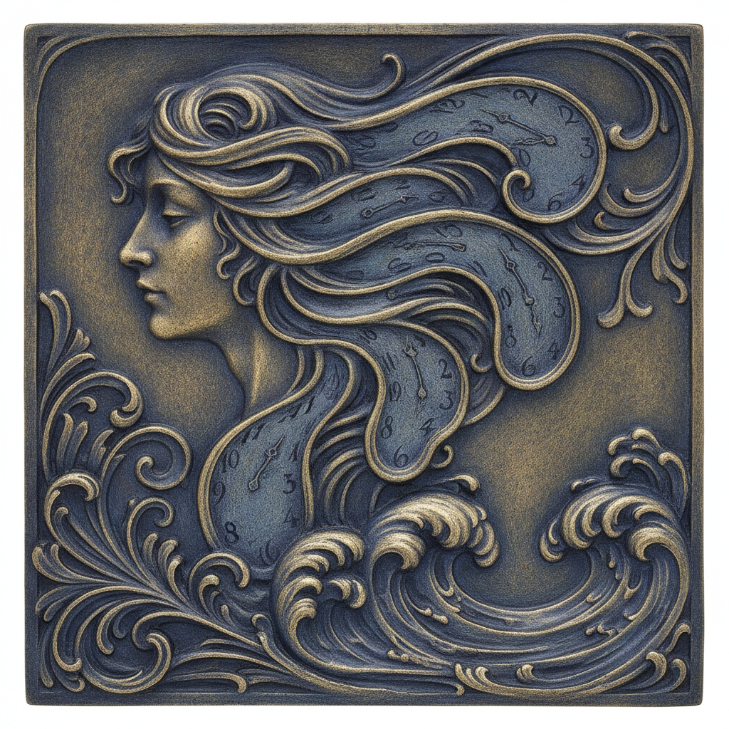 The Hourglass of the Inner Tide by Sarah Bernhardt