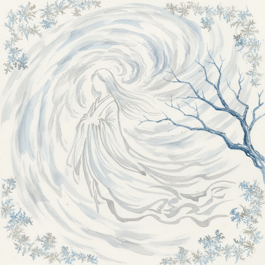 Whispers of the Winter Vortex by Yuki-onna