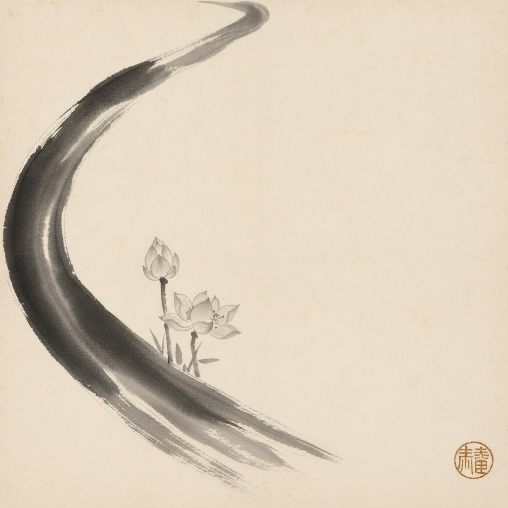 The Unseen Current Beneath the Lotus by Sun Tzu