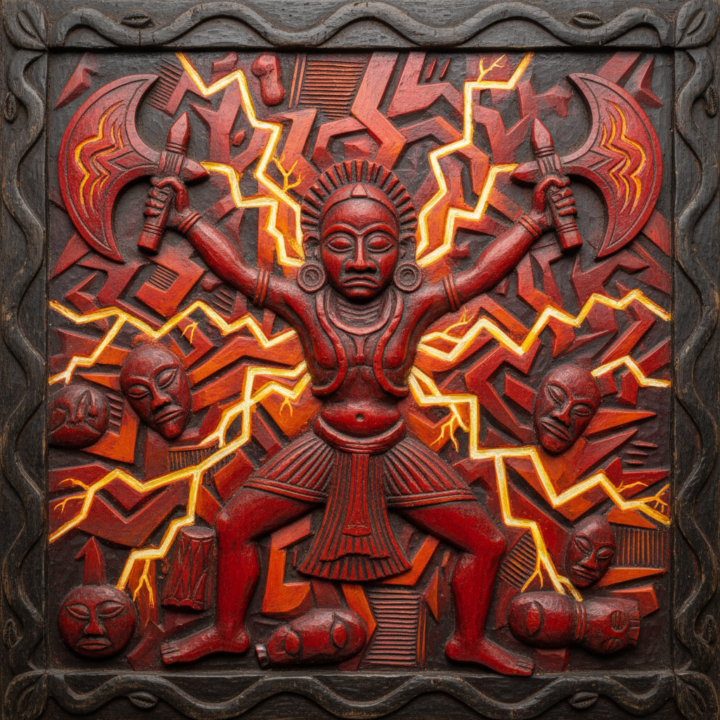 Kawo Kabiyesi! The Thunderer's Fiery Judgment! by Shango