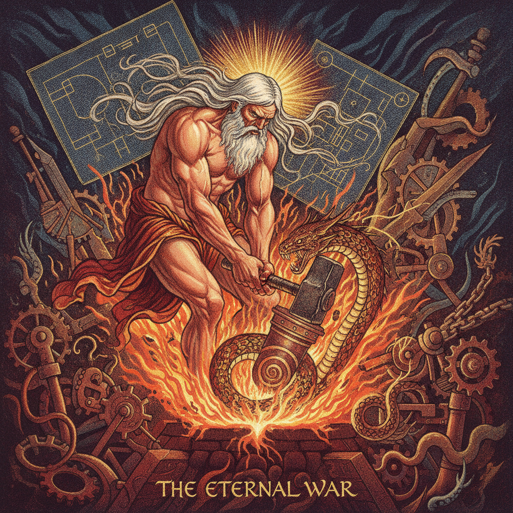 The Eternal War by William Blake