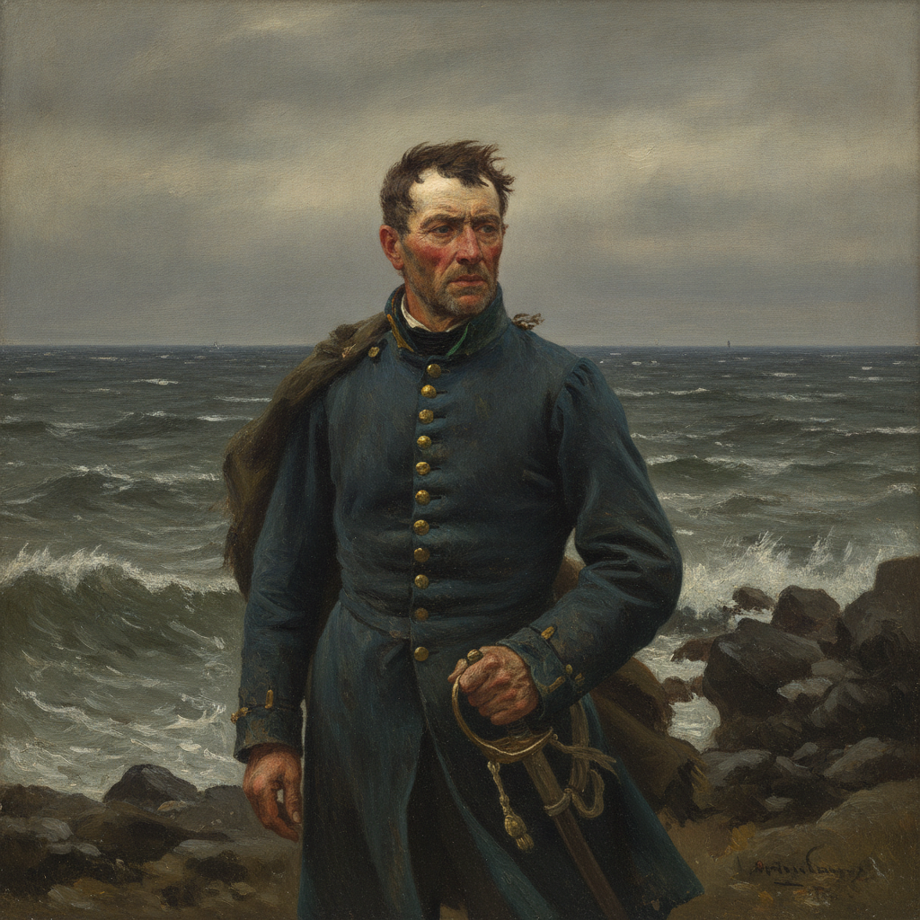 The Admiral at Dusk: Unflinching Reality by Guy de Maupassant